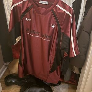 Aelfric Eden Burgundy and Black Athletic Jersey